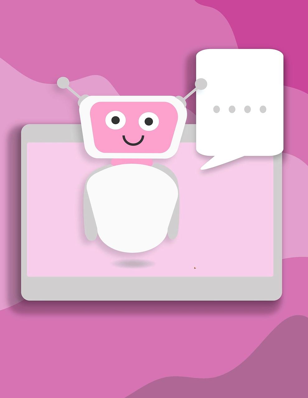 AI chatbot assisting business customer service