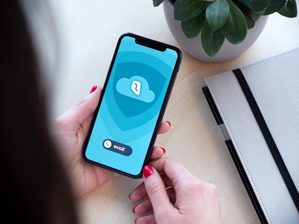 Enterprise security certification badge with quantum encryption symbols